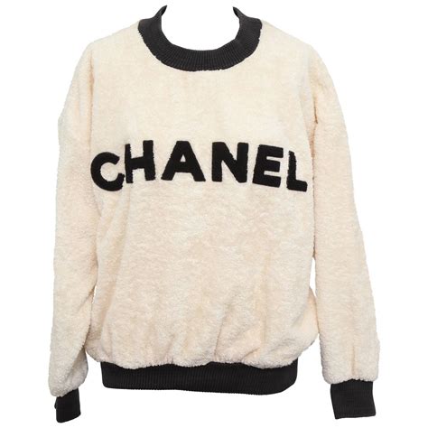 chanel logo sweaters for sale|Chanel inspired logo sweater.